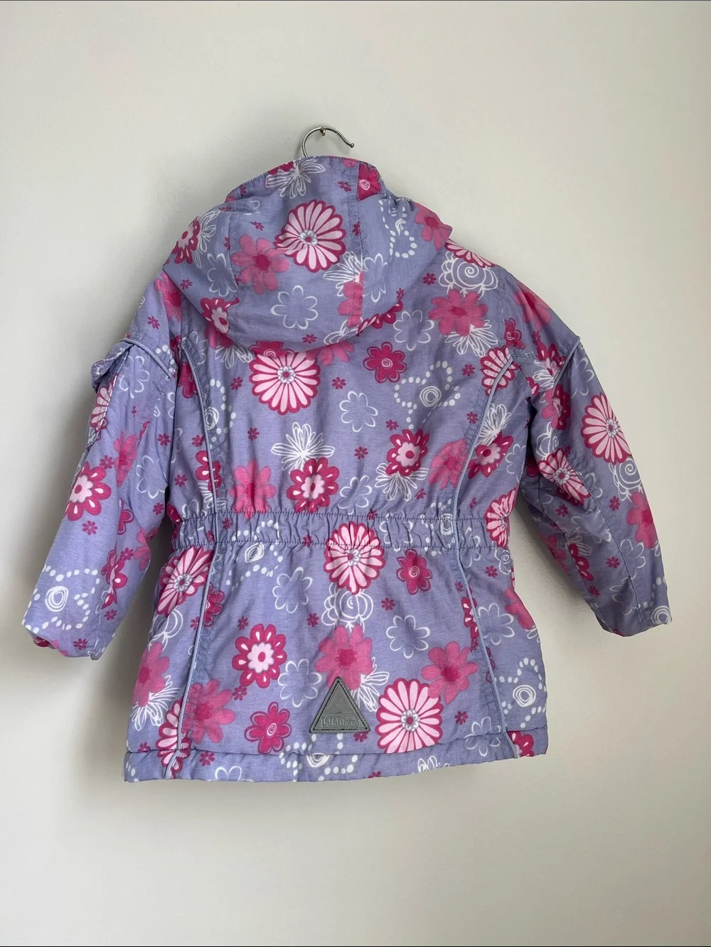 L.L. Bean | Girls Floral Puffer Set in Lavender & Pink Size 4T Coat / 3T Pants